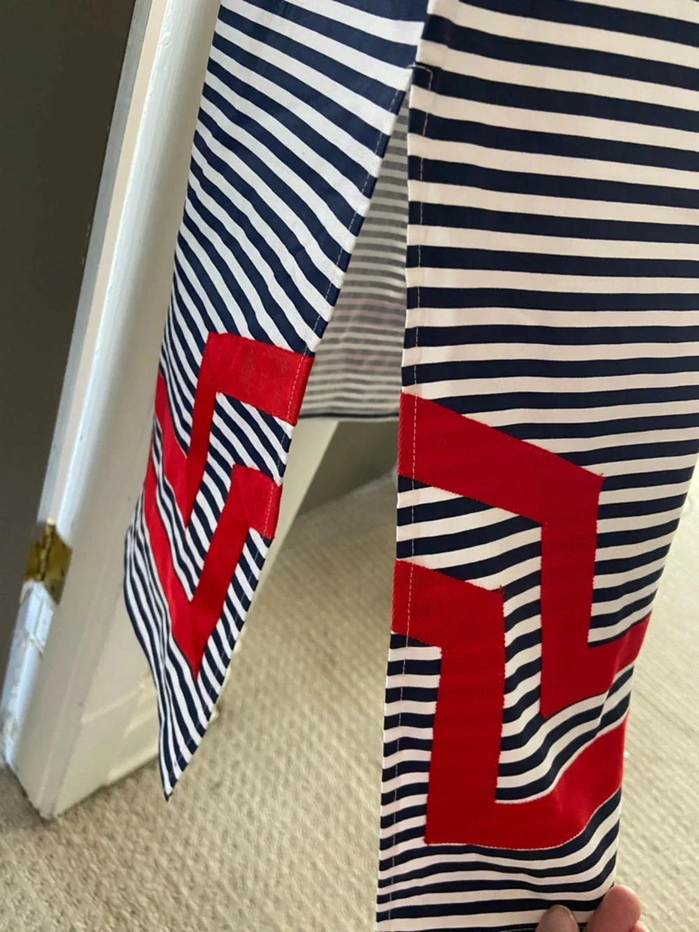Sail to Sable sleeveless Nautical maxi dress XL NWT - Picture 3 of 3